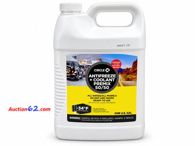 Lot 44-6173m - 1 Gallon of 50/50 Antifreeze + Coolant Premix Appears New, A basic inspection has been given to this item. Sold AS-IS. See All Photo's Not T...