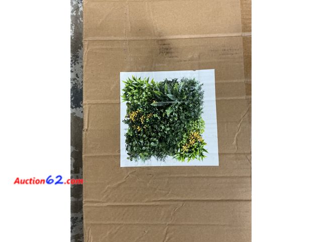 Lot 44-1665w - Roma Multielement Artificial Plant Panel - Mixed Color, 41x21.3x2.8 See All Photo's Not Tested Appears New, A basic inspection has been give...