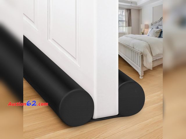 Lot 44-9078m - MAXTID Large Door Draft Stopper for Bottom of Door 36 Inch Under Door Draft Blocker Under Door Gap Filler Weather Stripping Adjustable Doubl...