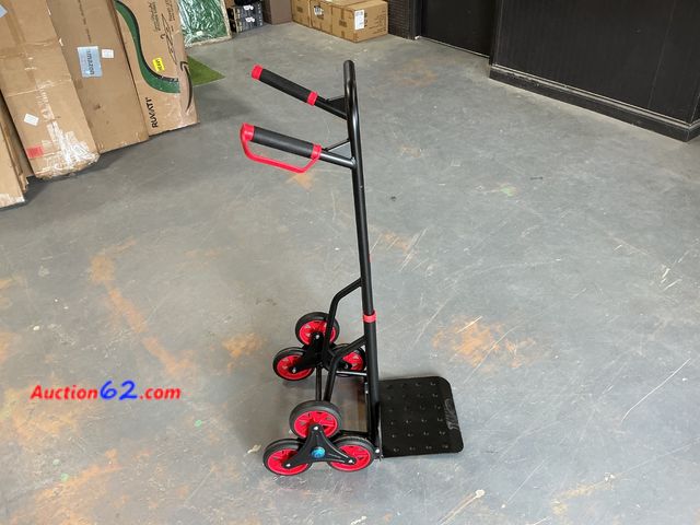 Lot 44-778 - TEPROVO Stair Climber Cart See All Photo's E-Commerce Return, A basic inspection has been given to this item. Sold AS-IS. Not Tested