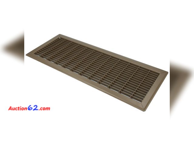 Lot 44-930 - 30x8 Floor Return Air Grille Fit 8x30” and 30x8” Duct Opening,Jumpable Floor Vent Cover Grille,Heavy Duty Floor Air Return Vent Cover Grill,...