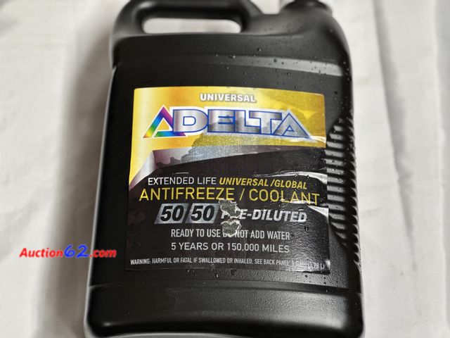 Lot 44-6248w - 1 gallon of delta 50/50 antifreeze  See All Photo's Not Tested Never opened, Factory Sealed
