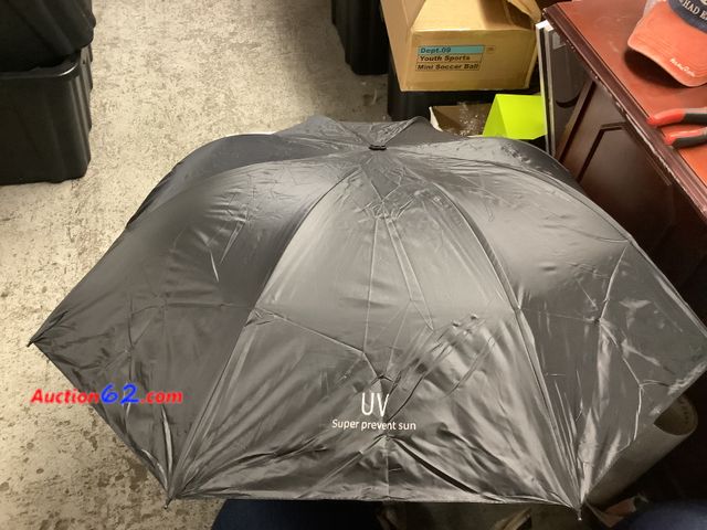 Lot 44-6257w - UV Super Prevents Sun, sun umbrella.New. See All Photo's Not Tested Never opened, Factory Sealed