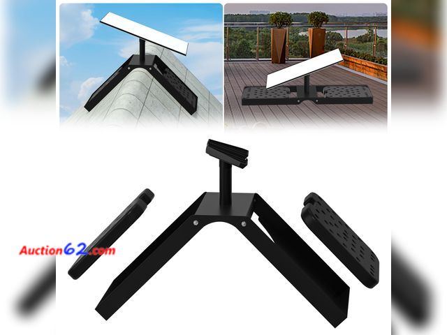 Lot 44-878w - $109.99 Retail price - No Drill Starlink Roof Mount Standard 4/4X/Gen 3 for Ridge/Flat Roof, Heavy Duty Adjustable Starlink Roof Ridge Mount...