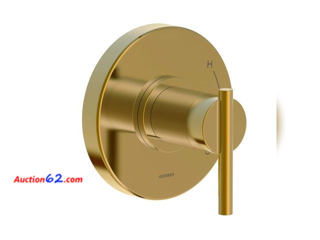 Lot 44-1925e - $172.9 Retail price - Gerber Plumbing Parma Shower Valve Trim Kit with Treysta Cartridge See All Photo's Not Tested Appears New, A basic ins...