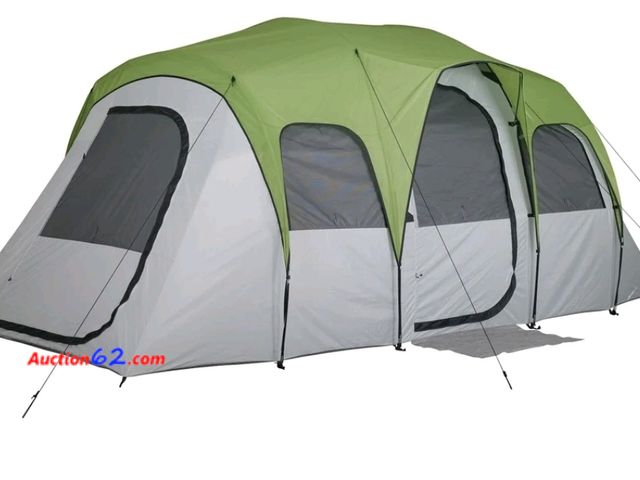Lot 44-7068m - Ozark Trail clip &amp; camp 8-person dome family tent with rainfly Appears New, A basic inspection has been given to this item. Sold AS-IS. ...