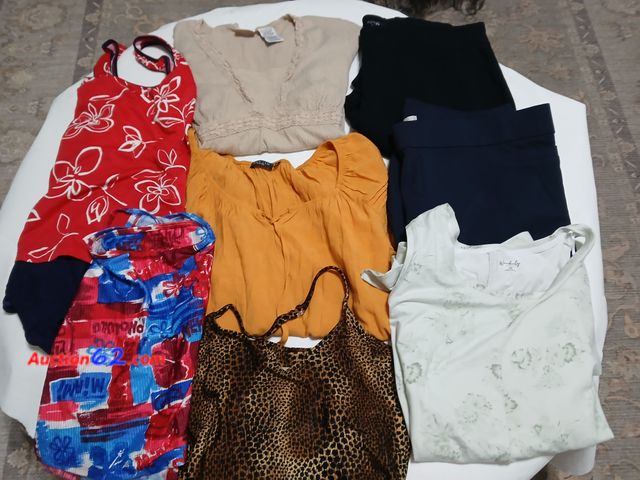 Lot 44-2016w - Gently used lot of 2X women's clothes.  One Catalina one piece swimsuit.One 2X Catalina tie at the waist cover up.  One Monte Carlo Beac Clu...
