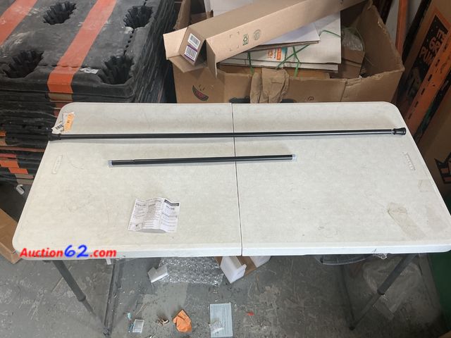 Lot 44-1159j - Adjustable Shower Curtain Rod Set Not Tested E-Commerce Return, A basic inspection has been given to this item. Sold AS-IS.