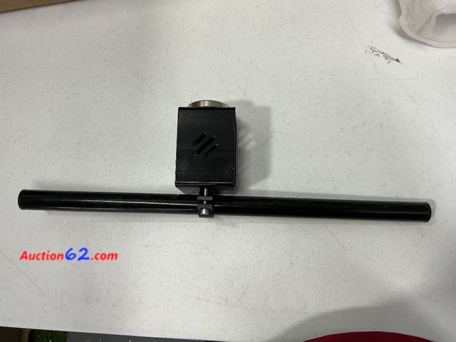 Lot 44-2549w - Black Metal Mount Bracket with Bar Accessory Appears New, A basic inspection has been given to this item. Sold AS-IS. Not Tested See All Pho...