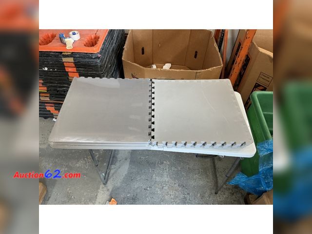 Lot 44-1159i - EVA Foam Mat, 1/2" - BFPM-01GY-2PK E-Commerce Return, A basic inspection has been given to this item. Sold AS-IS. Dirty