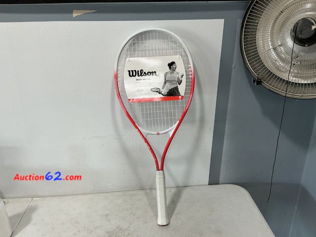 Lot 44-765o - Wilson Envy XP Racquets - Orange: Aluminum Alloy, 112 Sq in Head Size Tennis Racquet See All Photo's Appears New, A basic inspection has bee...