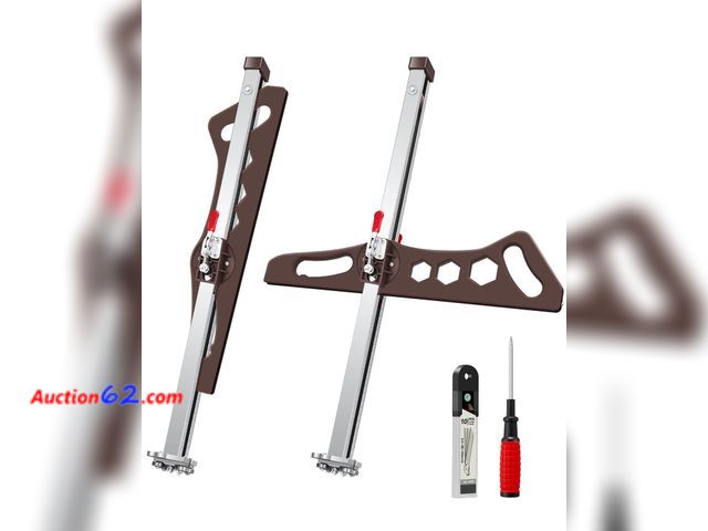 Lot 44-215 - $99.99 Retail price - Saker Drywall Cutting Tool Foldable: Drywall Cutter for Wall,Build,Decoration - Gypsum Board Cutting with 19 Wheels (o...