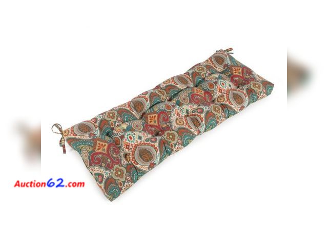 Lot 44-108p - Asbury Park 44 in. X 17 in. Rectangle Outdoor Bench/Swing Cushion Appears New, A basic inspection has been given to this item. Sold AS-IS.