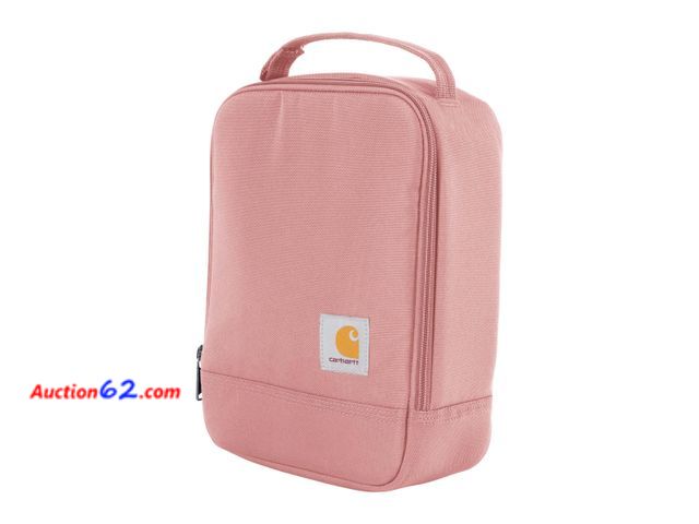 Lot 44-970 - Carhartt Insulated Lunch Cooler For Men and Women, Fully Insulated Lunch Pale for Everyday Use, Rose Tint Not Tested E-Commerce Return, A ba...