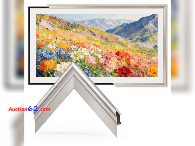 Lot 44-144m - $249.99 Retail price - VueFrame TV Frames 65" Deco Only for Samsung The Frame TV and Pro TVs (Fits 2021-2026, LS03A, LS03B, LS03C, LS03D, LS...