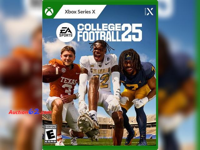 Lot 44-1655j - EA SPORTS College Football 25 - Xbox Series X Not Tested See All Photo's Appears New, A basic inspection has been given to this item. Sold A...
