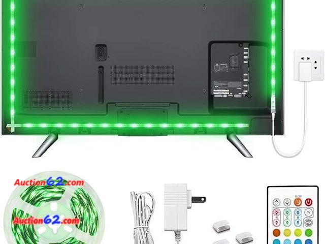 Lot 44-9015i - MY BEAUTY LIGHT LED Light for TV, 19.36ft TV LED Backlight for 85-90in TV Appears New, A basic inspection has been given to this item. Sold ...