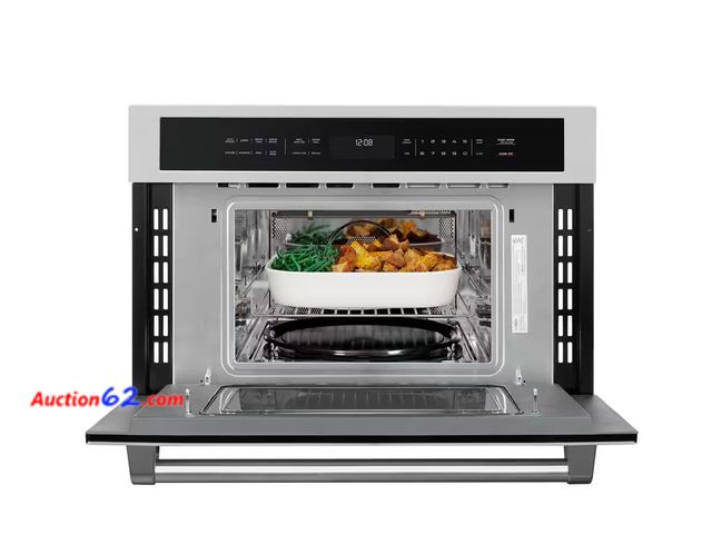 Lot 44-76z - Retail value of $1310- 30 in. Built-In Microwave with Convection Oven and Air Fryer, 1.6 cu. ft. Cap...