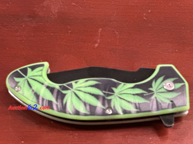 Lot 44-6205w - Decorative flower knife with belt clip. Approx 5 in long weighs about .3 oz. New #62021  See All Photo's Tested & Working Never opened, Fact...
