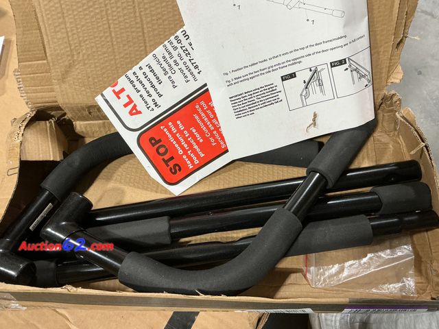 Lot 44-4061b - CAP Xtreme Doorway Gym- Missing Hardware E-Commerce Return, A basic inspection has been given to this item. Sold AS-IS.