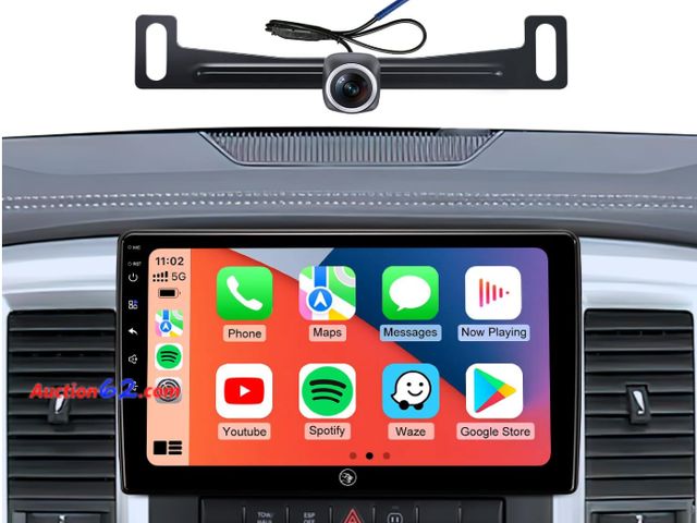 Lot 44-1623e - Android 15 Car Radio for Dodge Ram 1500 2500 3500 2006 2007 2008 |1280*800 HD Touchscreen Stereo Upgraded Wireless CarPlay Android Auto Blue...