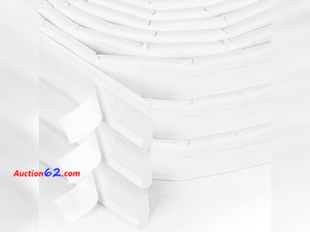 Lot 44-734 - 196 Inch Wedge-Shape Foam Window Weather Stripping Door Seal Insulation Strip, Soundproofing Window Inserts Foam Self Adhesive Draft Stopper...