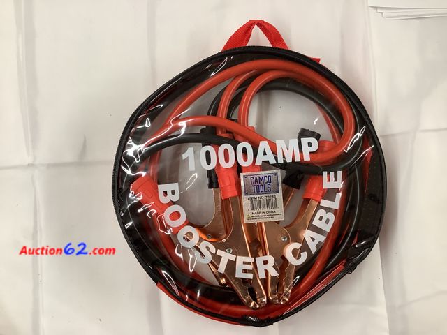 Lot 44-7532k - Camco tools 1000 amp booster cable. See All Photo's Never opened, Factory Sealed
