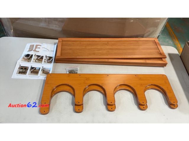 Lot 44-4098e - Wooden 3-Tier Shoe Rack Organizer Not Tested See All Photo's E-Commerce Return, A basic inspection has been given to this item. Sold AS-IS.