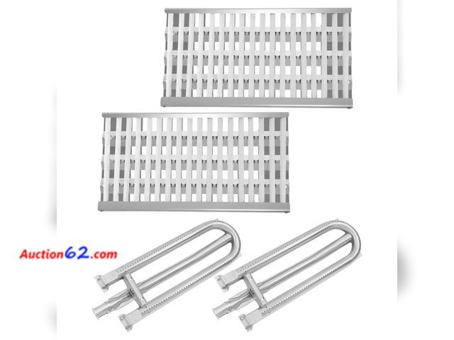 Lot 44-524e - $179 Retail price - Clivimi Ceramic Rod Radiant Tray for DCS BBQ Grills - 27DBQR, 36 &amp; 48 Inch Grills - Stainless Steel Briquette Tray N...