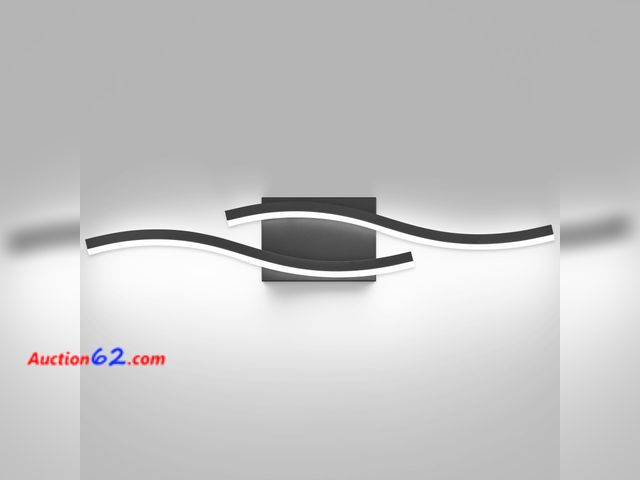 Lot 44-4013f - $82.9 Retail price - PRESDE 40" LED Bathroom Vanity Light, Modern Black Wall Bar Fixture Over Mirror Dimmable Appears New, A basic inspectio...