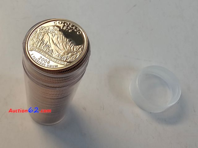 Lot 44-8336v - ROLL OF MIXED STATE QUARTER PROOFS. $10 FACE.-NT