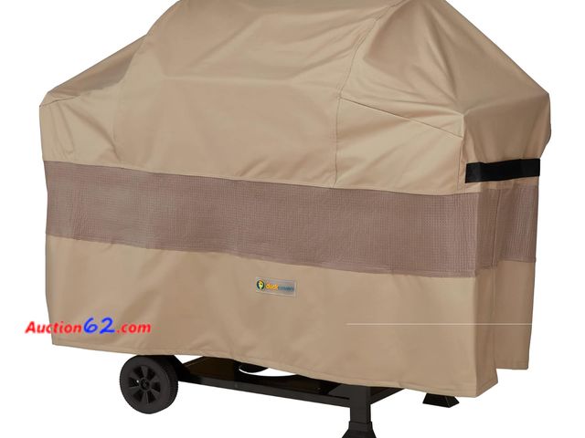Lot 44-538o - Retail value $39- Duckcovers Elegant Waterproof 51 Inch BBQ Grill Cover Appears New, A basic inspection has been given to this item. Sold AS...