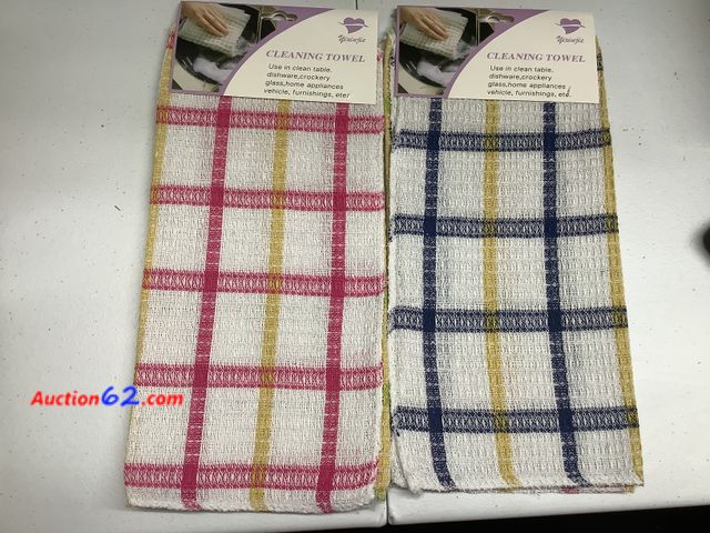 Lot 44-6145e - 2 packs of Cleaning Towels 6 in total. Appears New, A basic inspection has been given to this item. Sold AS-IS. See All Photo's Not Tested N...