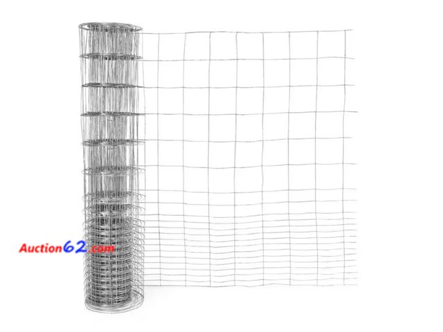 Lot 44-1106g - Retail value $29- 40 in. x 50 ft. 16-Gauge Welded Rabbit Fence Appears New, A basic inspection has been given to this item. Sold AS-IS. See ...
