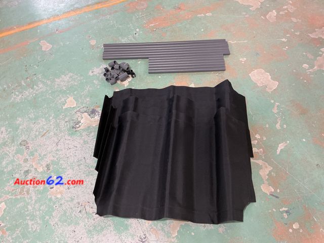 Lot 44-4097f - RLC Safety Barricade Black - RE200201-BK00-03 Not Tested Appears New, A basic inspection has been given to this item. Sold AS-IS.