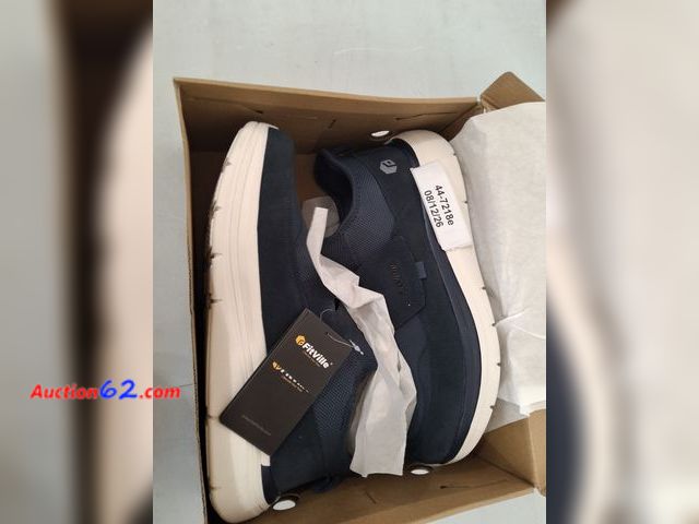 Lot 44-7218e - FitVille diabetic shoes for men size 15, navy blue Appears New, A basic inspection has been given to this item. Sold AS-IS.