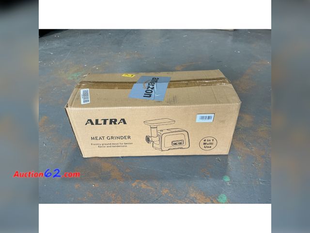 Lot 44-846i - Altra Meat Grinder 4 in 1 Multi Use See All Photo's Not Tested Appears New, A basic inspection has been given to this item. Sold AS-IS.