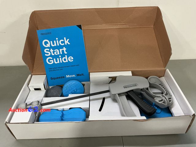 Lot 44-1512b - PROSQUEEZE Deep Tissue Massager | Arm Massager, Hand Massager, Leg Massager, Calf Massager, Forearm Massager | Trigger Point Massager and Fo...