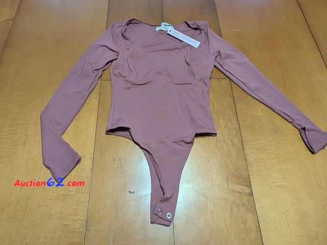 Lot 44-3043g - New Size Small - Qinsen Bodysuit - New with Tags - See Pictures