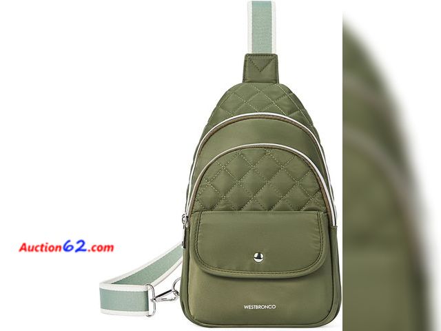 Lot 44-157b - WESTBRONCO Crossbody Bag Appears New, A basic inspection has been given to this item. Sold AS-IS.