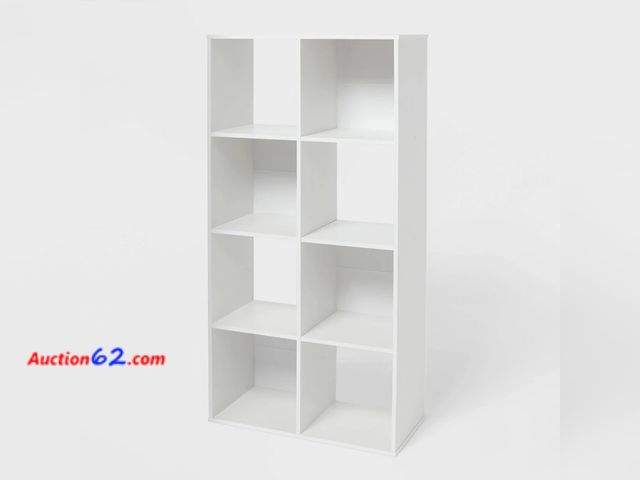 Lot 44-999j - 8-Cube Book Shelf White - Brightroom™ See All Photo's Not Tested Appears New, A basic inspection has been given to this item. Sold AS-IS.