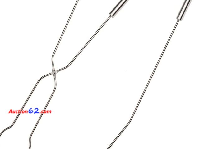 Lot 44-293M - Solo Stove Fire Pit Tools 2 Piece Set | 36.5" Poker &amp; 32" Wood Tongs See All Photo's Appears New, A basic inspection has been given to t...