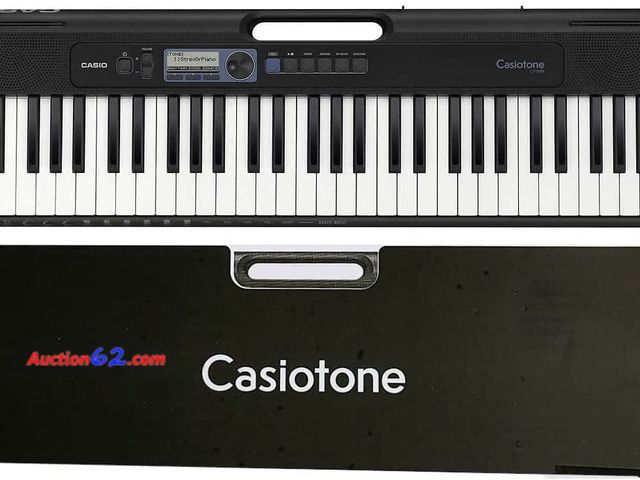 Lot 44-1584p - $150 Retail value- Casio Casiotone, 61-Key Portable Keyboard with USB (CT-S190) w/ Carry Case Appears New, A basic inspection has been given...