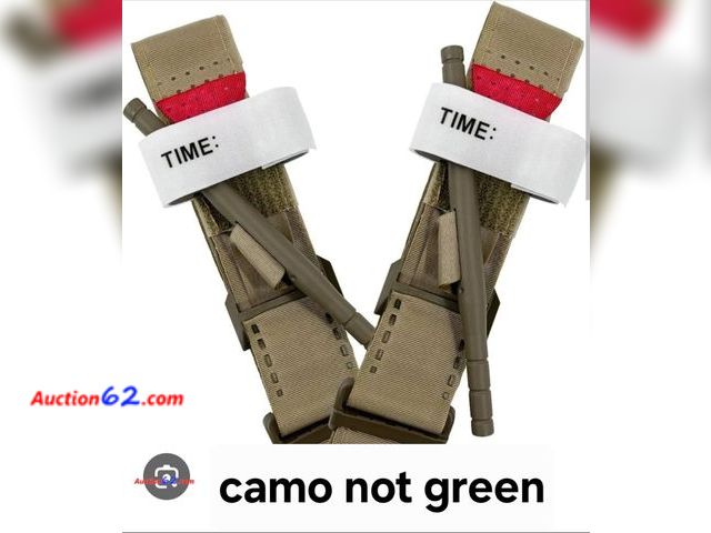 Lot 44-6740g - Tourniquet 2 Pack Camo Appears New