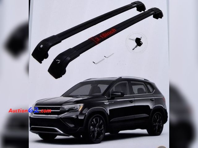 Lot 44-7497a - Lockable cargo racks for 2022-2024 Volkswagons VW Taos/2017-2024 Tiguan roof rack cross bars rail luggage cargo carrier Kayak bike bar  Appe...