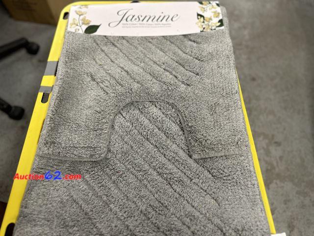 Lot 44-7522g - 2 pc Jasmin bath rug set. New. See All Photo's Not Tested Never opened, Factory Sealed