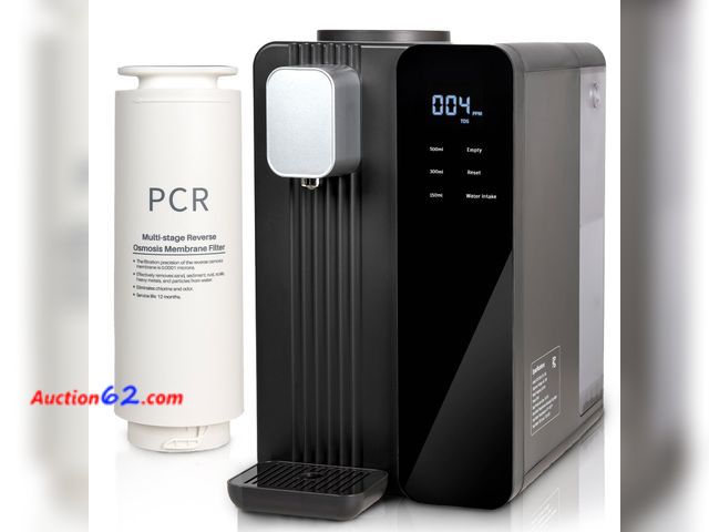 Lot 44-1592o - Countertop Reverse Osmosis System Water Filter - 5 Stage RO Water Filtration System, No Installation Portable Home Water Purifier, TDS &amp;...