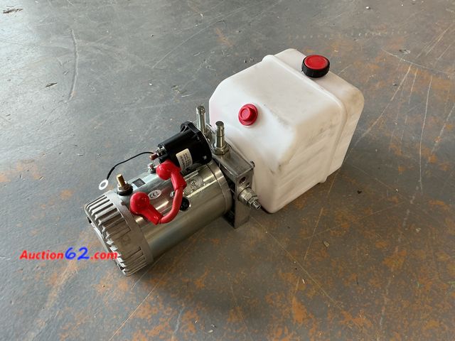 Lot 44-899w - $284.99 Retail price - 12V Hydraulic Power Unit 3200 PSI, Double-Acting Hydraulic Pump for Dump Trailer &amp; Car Lifting See All Photo's No...