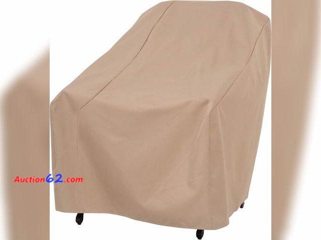 Lot 44-5550b - Modern Leisure Basics Patio Chair Cover - Weather-Resistant Fabric - Furniture Protection Perfect for Patio, Deck, and Porch - 33" L x 34" W...