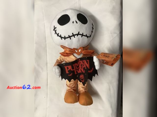 Lot 44-6012m - Disney Tim Burton’s The Nightmare Before Christmas, Jack Skellington Halloween Greeter. Appears New, A basic inspection has been given to th...
